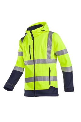 VESTE SOFTSHELL HV LAMINEE JAU.M