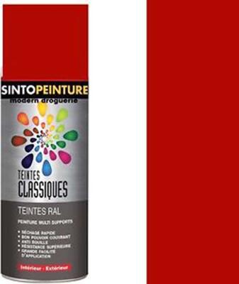 PEINTURE ACRYL ROUGE RAL3000 AERO