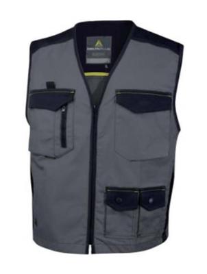 GILET MACH5 ETE GRIS/NOIR  M