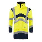 PARKA HV 4 EN 1 ELYSE JAUNE/MARINE