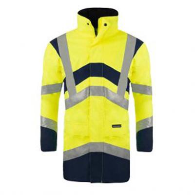 PARKA HV 4EN1 ELYSE JAUNE/MARINE S