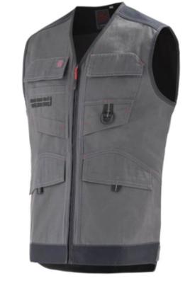 GILET TROWEL NOIR/GRIS T3