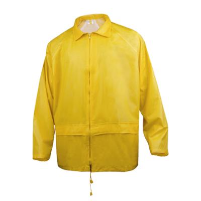 VETEMENT PLUIE POLY/PVC JAUNE 2XL