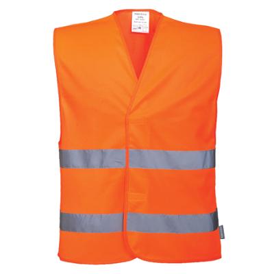 GILET HV 2 BANDES ORANGE TS/M