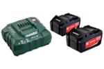 PACK CHARGEUR + 2 BATTERIES 4,0 AH