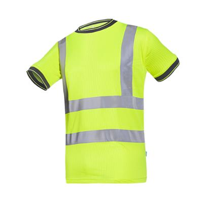 TEE-SHIRT HV LONGA JAUNE FLUO S