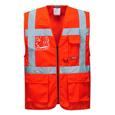 GILET HV EXECUTIVE BERLIN ROUGE S