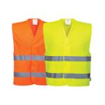 GILET HV 2 BANDES C474
