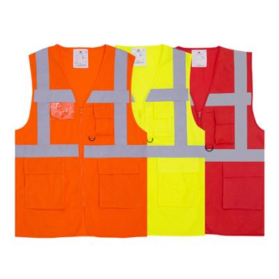 GILET HV SAFARI JAUNE S