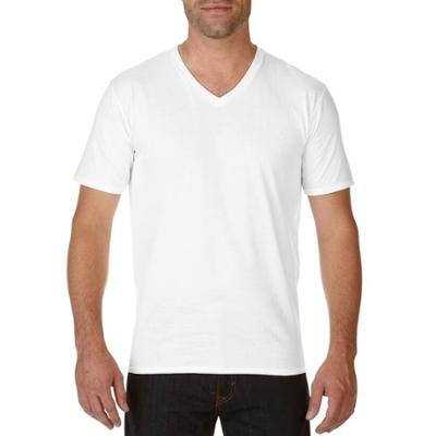TEE SHIRT COL V PREMIUM BLANC S