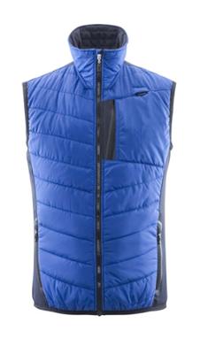 GILET SS MANCHE 18665 BLEU/NOIR S