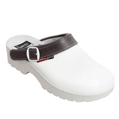 SABOT BENA + BLANC/GRIS P33