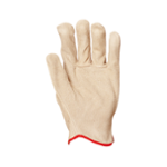 GANT CUIR CROUTE BOVIN BEIGE