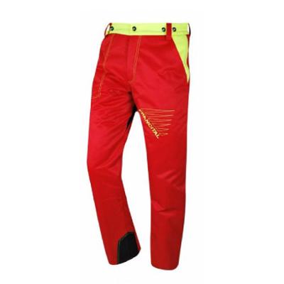 PANTALON FORESTIER ROUGE XS