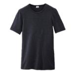TEE SHIRT COL ROND MC NOIR