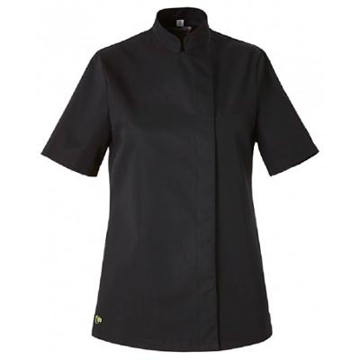 VESTE CUISINE FEMME MC BAMA NOIR T0