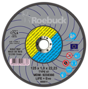 DISQUE LIFE+ EVO - D.125X1,6 AC/IN