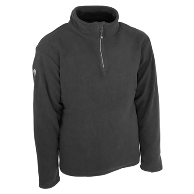 PULL POLAIRE ZIPPEE NOIR TS