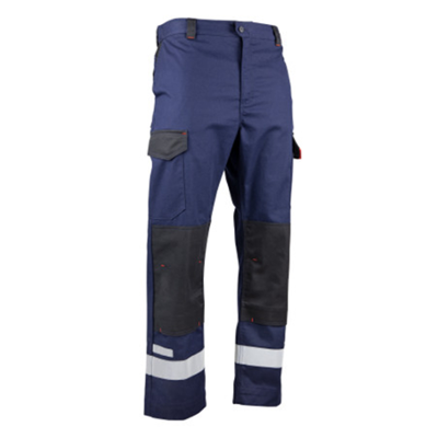 PANTALON ATEX LINGOT MARI/NOIR T36