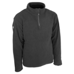 PULL POLAIRE ZIPPEE NOIR