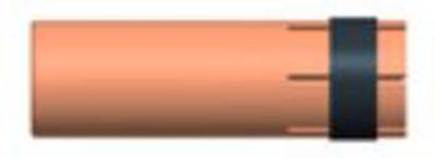 SD BUSE GAZ CYL. Ø17 MM TBI240