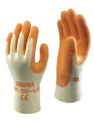 GANT LATEX/TRICOT GRIP ORANGE