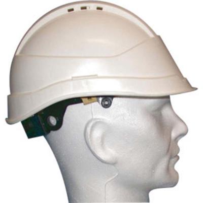 CASQUE KARA BLANC VISIERE COURTE