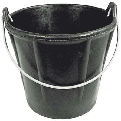 SEAU MACON CAOUTCHOUC ARME 12L