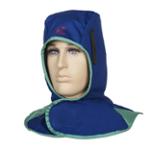 CAGOULE IGNIFUGEE BLEU A VELCRO L