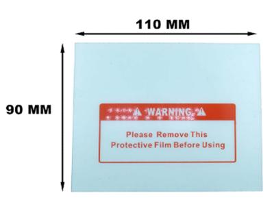 VERRE POLYCARBONATE 110X90 (x10)