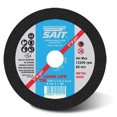 DISQUE TRONCO PLAT 115X1,6X22 A46T