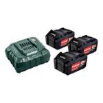 SET 3 BATTERIES 4,0 AH + CHARGEUR  