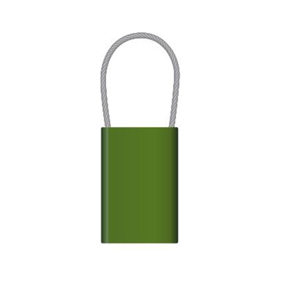 Étiquettes Numérotées En Alliage D'Aluminium Avec Porte-Clés (Vert, 1-10)[u5801] Vert